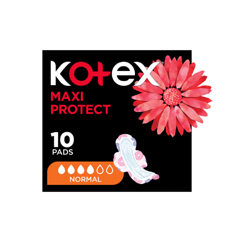 Kotex Maxi Protect Sanitary Pads 10 Pack