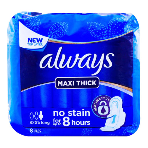 Always Maxi Thick Sanitary Pads 8 Pack