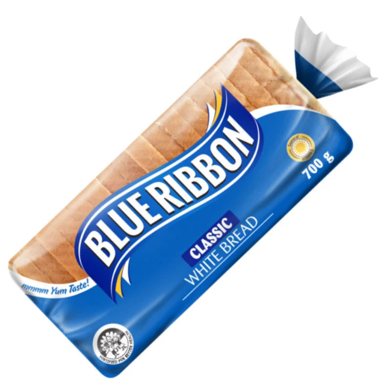 Blue Ribbon Sliced White Bread 700g